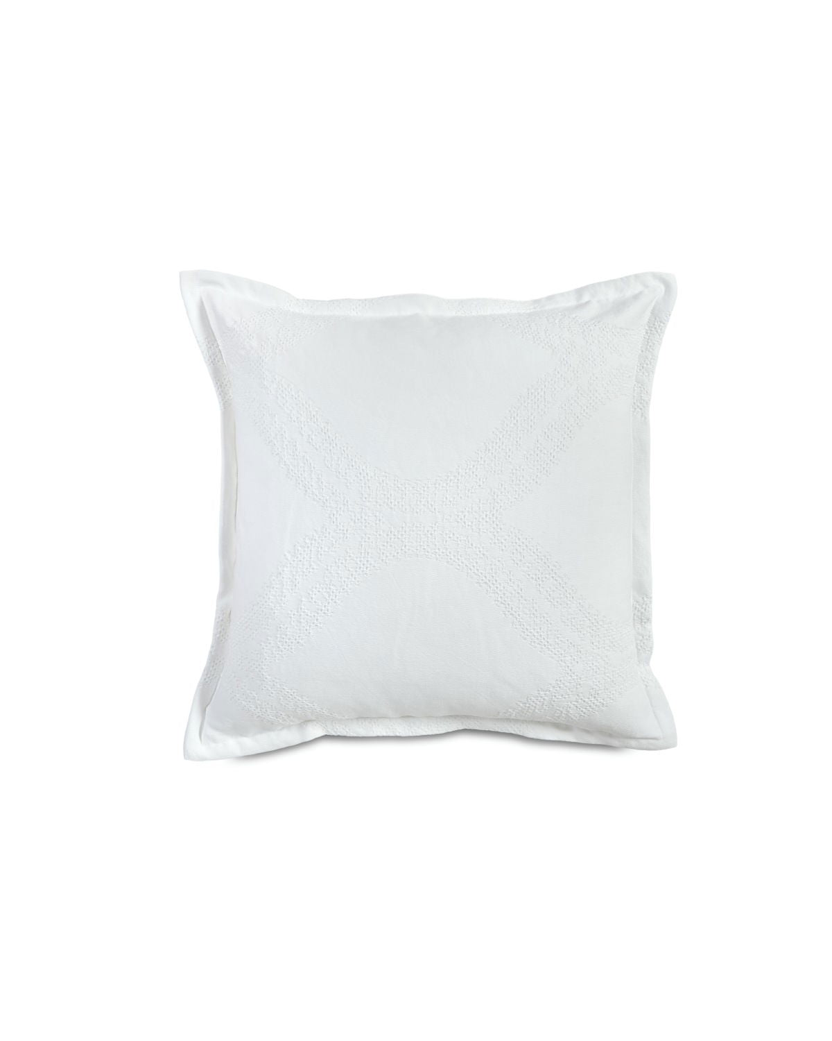 Διακοσμητική Μαξιλαροθήκη Cinnamons Heritage 1946 Lacework 60X60 / White