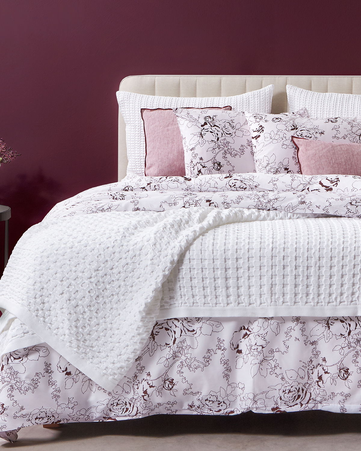 Κουβερλί Cinnamons Heritage 1946 Pique 260X260 / white