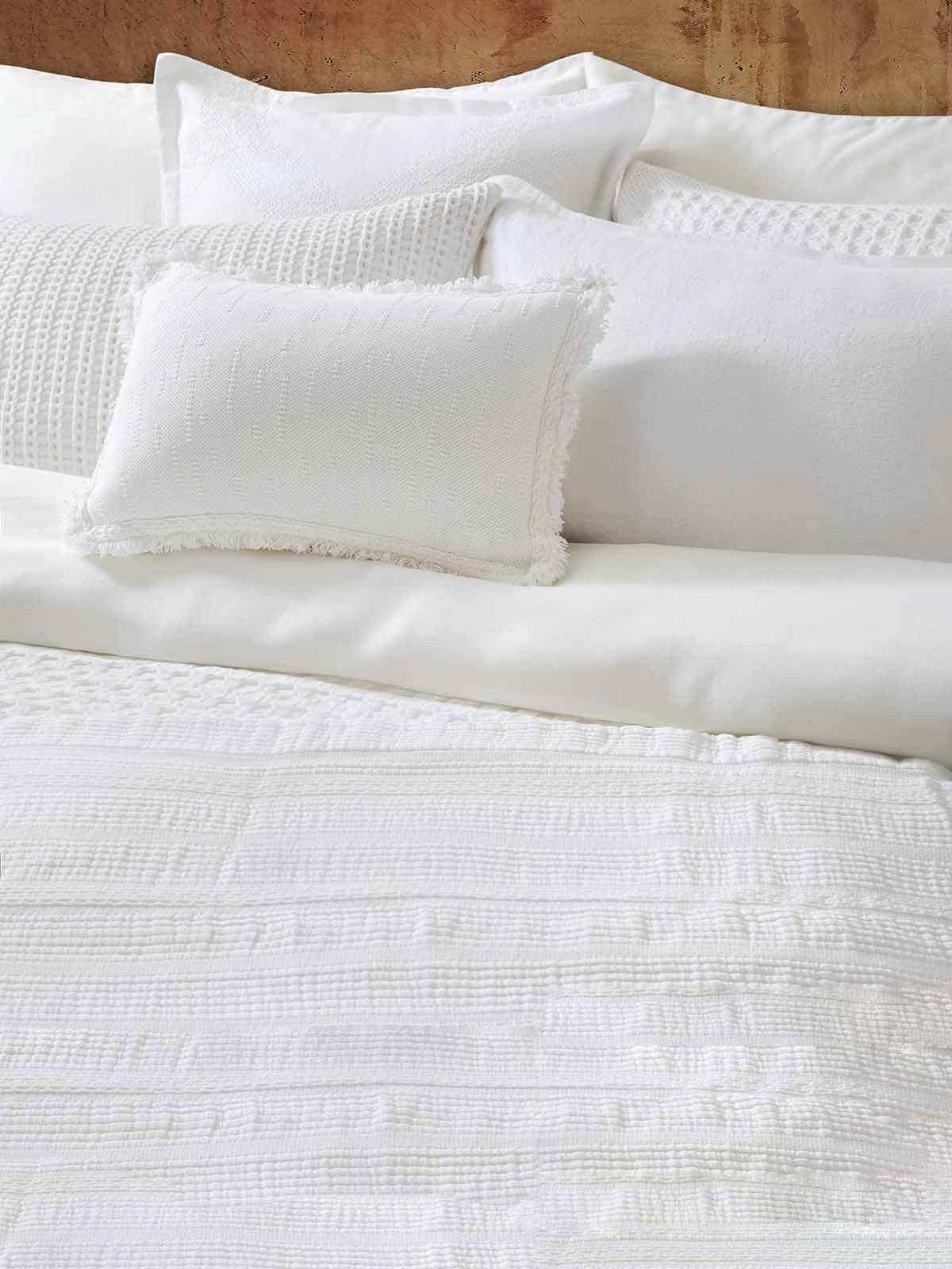 Κουβερλί Cinnamons Heritage 1946 Stripe 220X240 / white