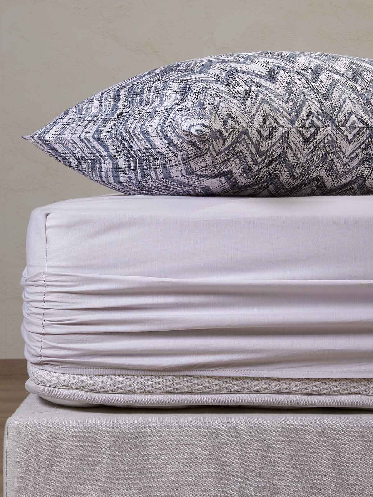 Σετ Σεντόνια Πειραϊκή Πατραϊκή Ωμέγα 100X200+35 / Agadir Grey