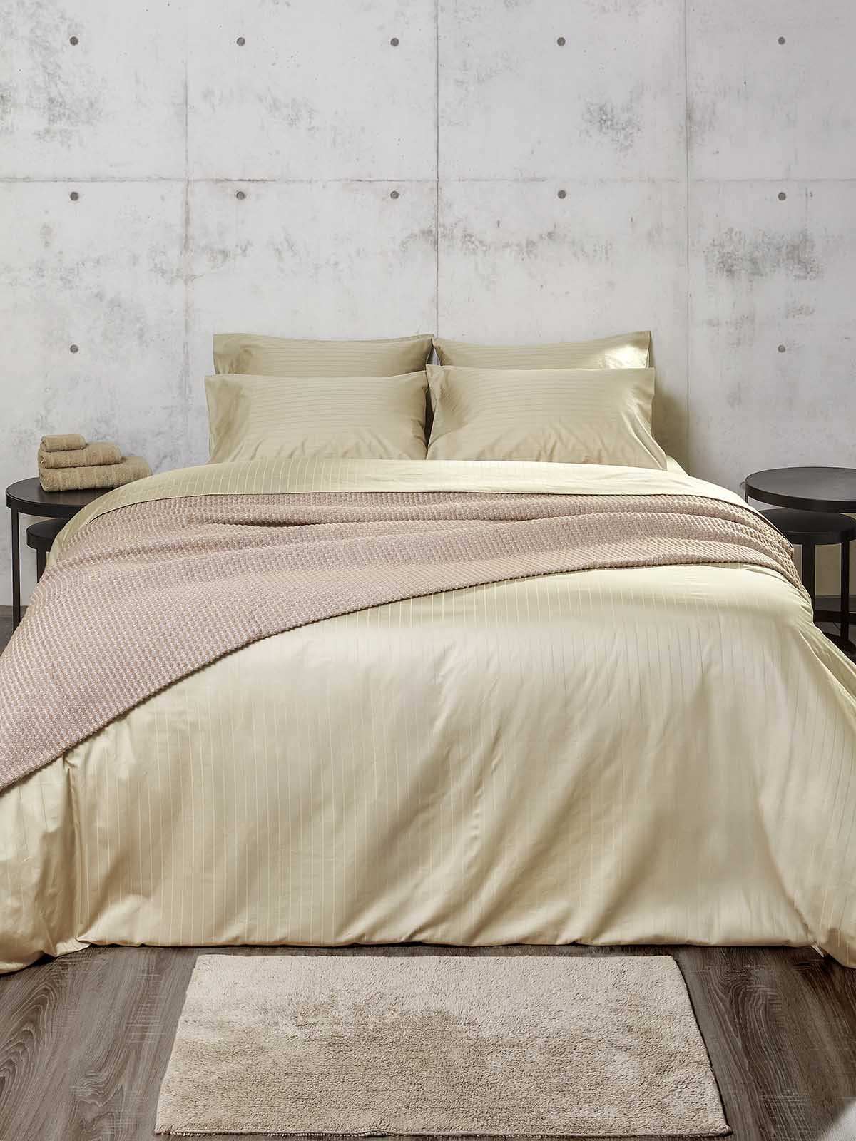 Σετ Παπλωματοθήκη Charisma Elegance 170X250 / Beige