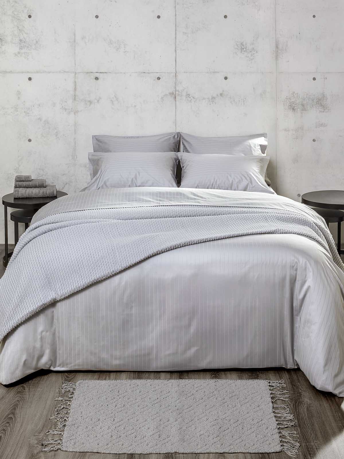 Σετ Παπλωματοθήκη Charisma Elegance 230X250 / Grey