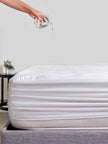 Αδιάβροχο Προστατευτικό Στρώματος Charisma Allover Tencel 150X200+35 / White