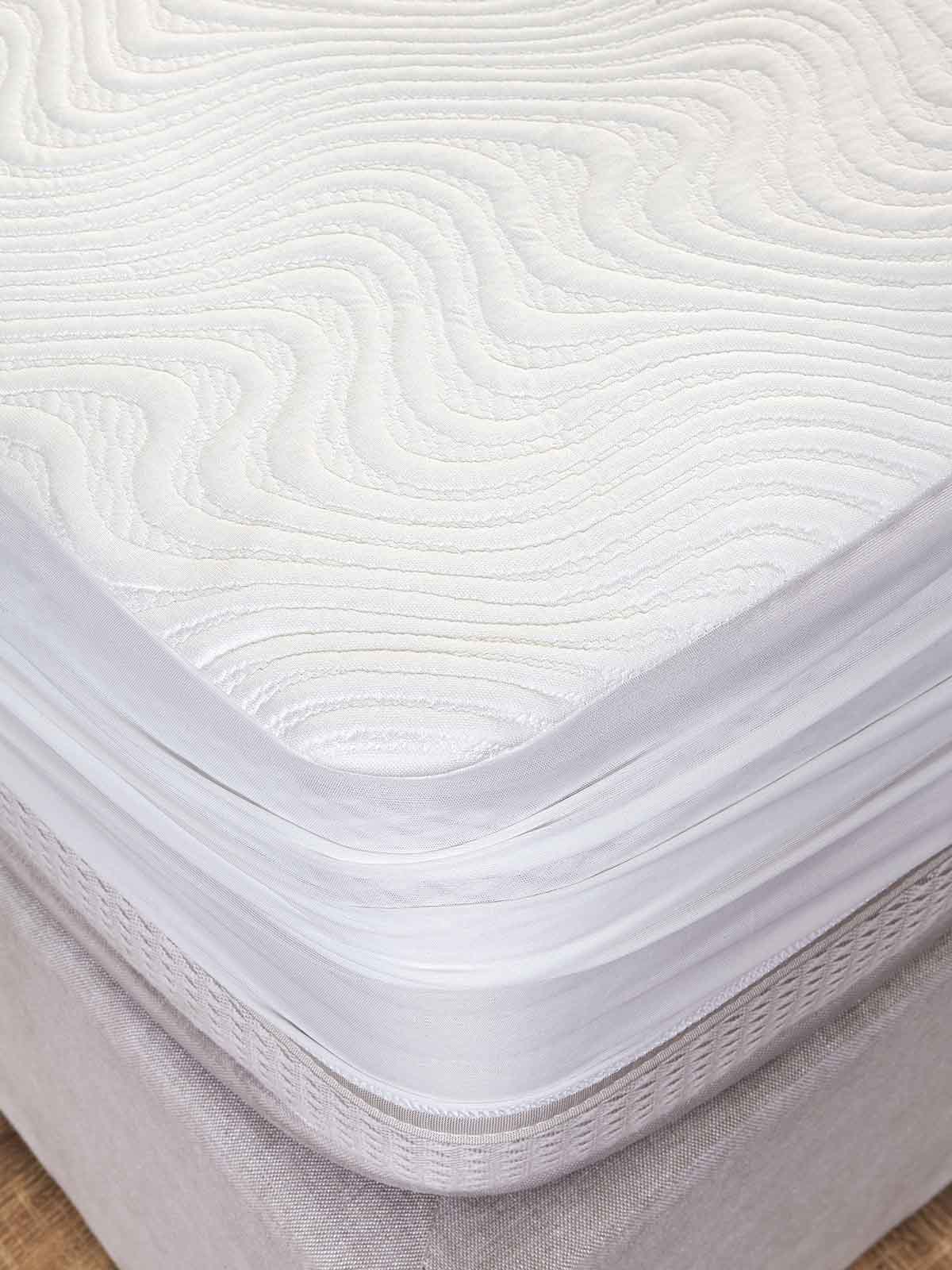 Αδιάβροχο Προστατευτικό Στρώματος Charisma Allover Tencel 150X200+35 / White
