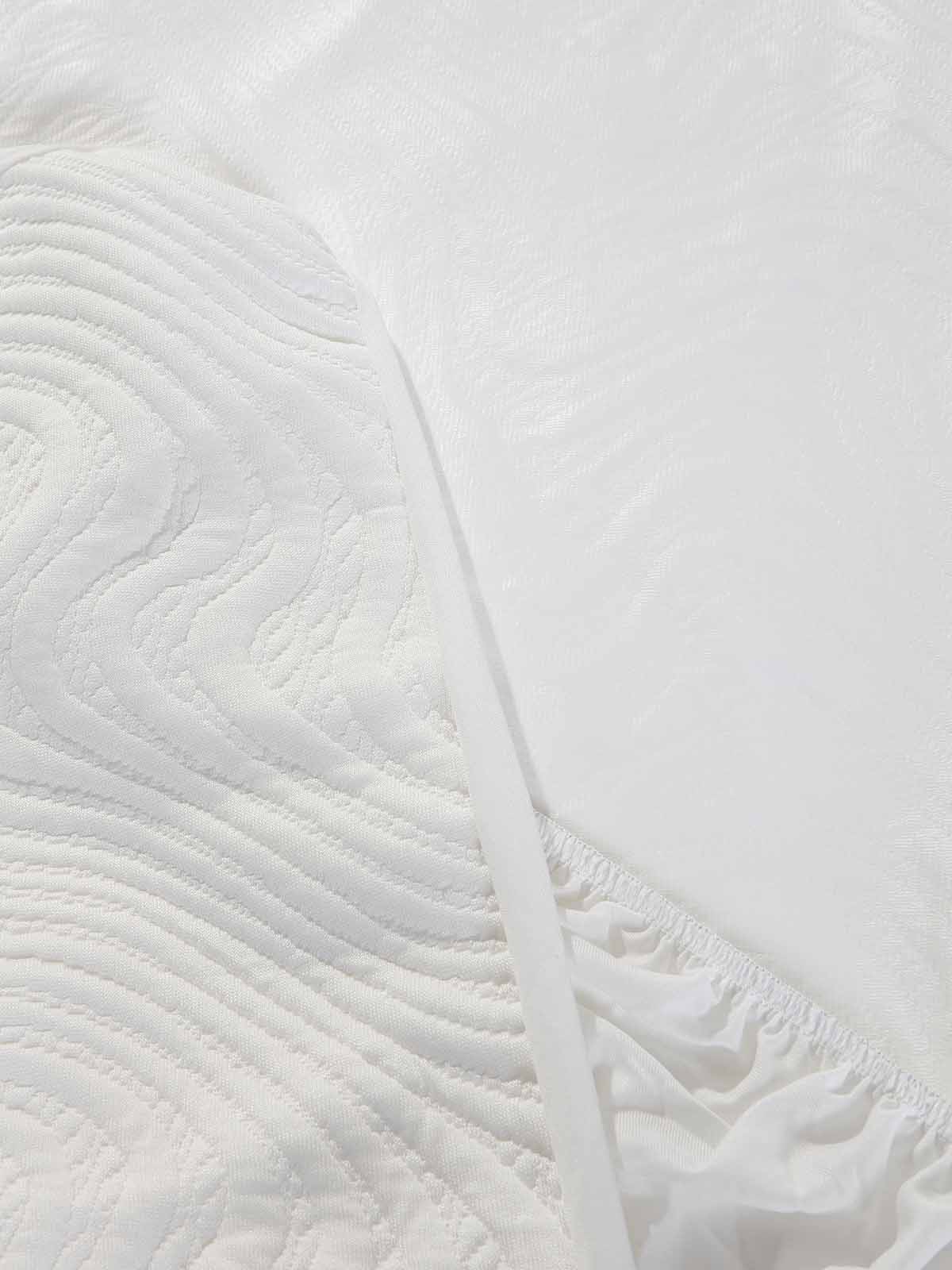 Αδιάβροχο Προστατευτικό Στρώματος Charisma Allover Tencel 150X200+35 / White