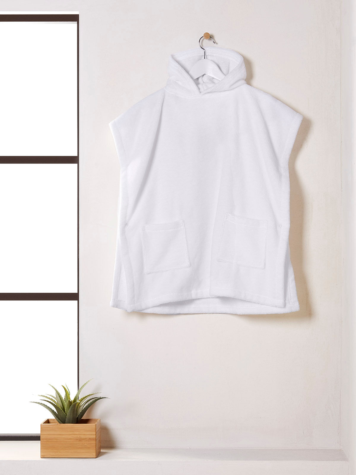 Cannon Παιδικό Μπουρνούζι Poncho 5-10 E White