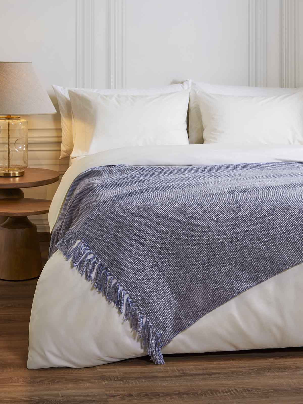 Ριχτάρι HAUZ Hand Woven Unicolor 180X230 Blue