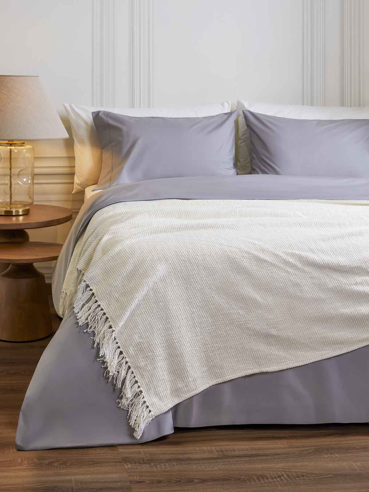 Ριχτάρι HAUZ Hand Woven Unicolor 180X230 White