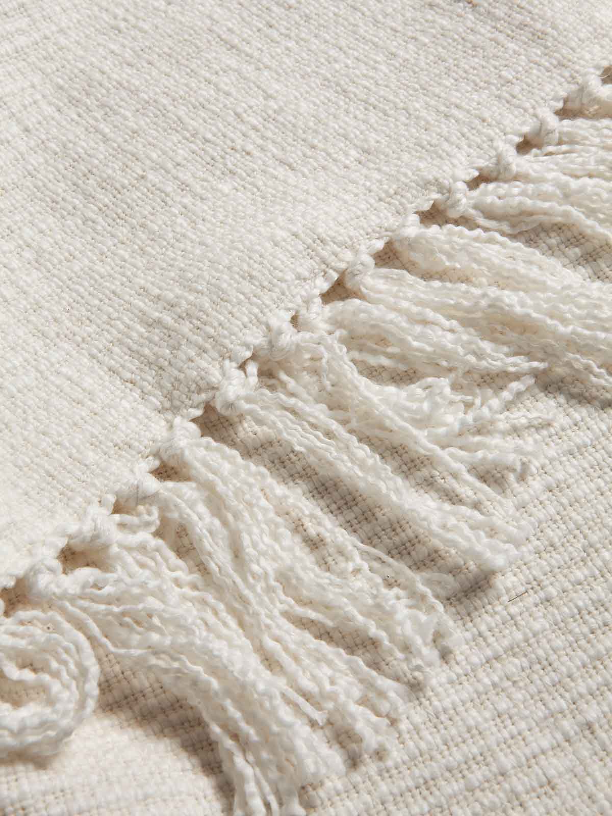 Ριχτάρι HAUZ Hand Woven Unicolor 180X230 White