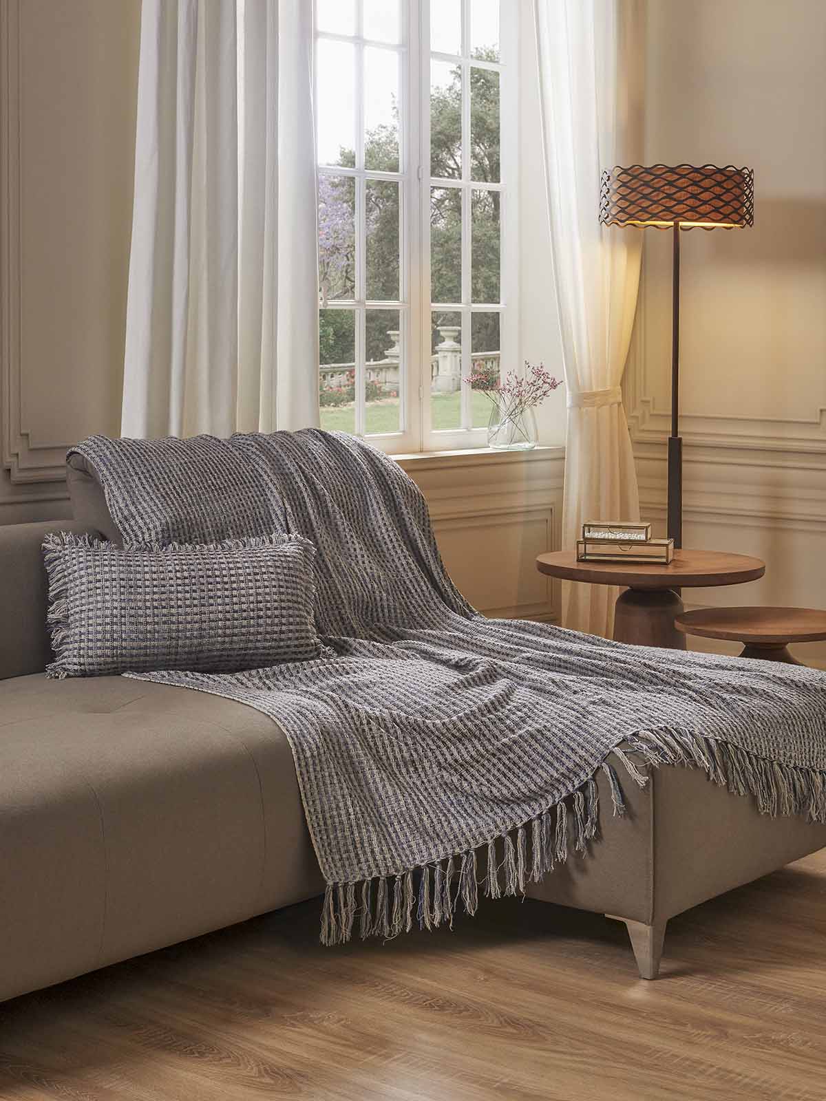 Ριχτάρι HAUZ Hand Woven Plaid