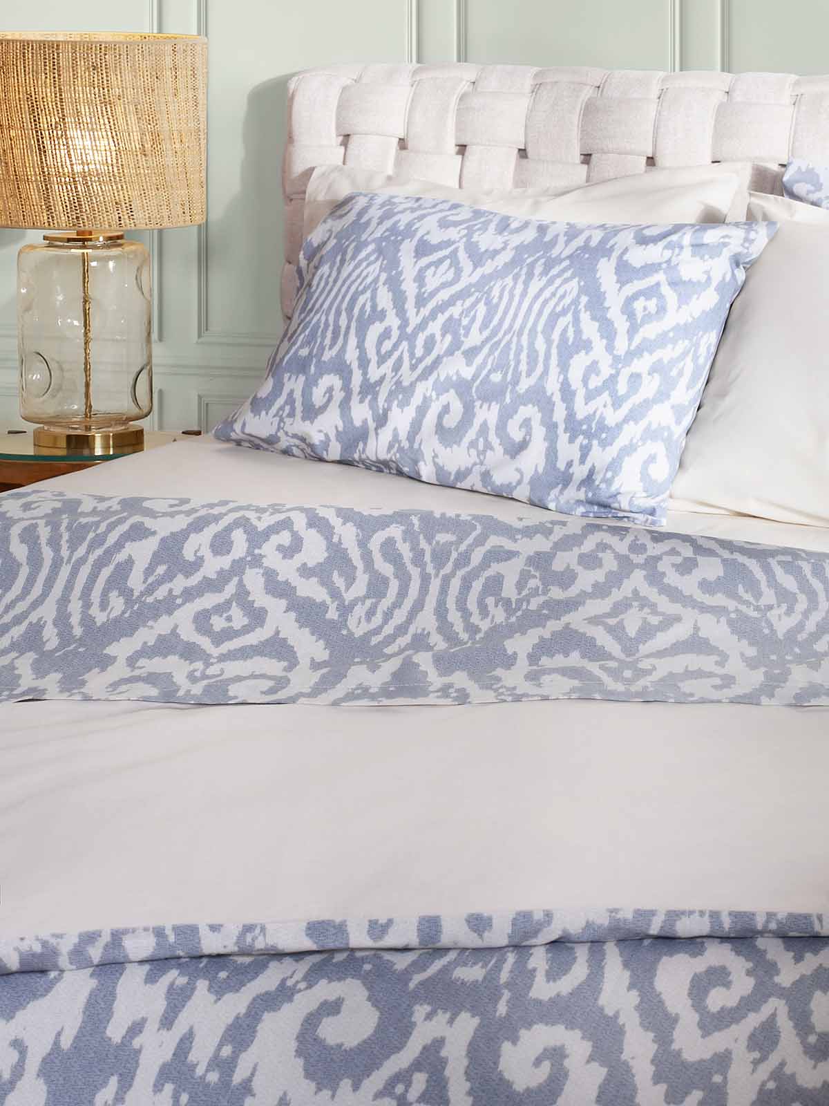 Σετ Παπλωματοθήκη ΑΙΓΑΙΟΝ Paradise Arabesque 100% Βαμβάκι 230X250 Arabesque-Mint
