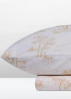 Σετ Παπλωματοθήκη ΑΙΓΑΙΟΝ Paradise Landscape 100% Βαμβάκι 170X250 Landscape-Beige