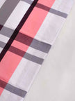 Σετ Σεντόνια ΑΙΓΑΙΟΝ Paradise Plaid Classic 100% Βαμβάκι 100X200+35 Plaid-Rosewood