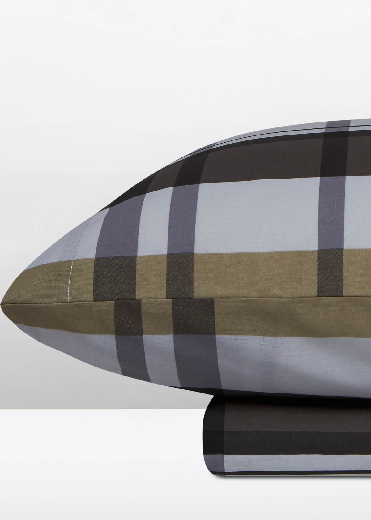 Σετ Παπλωματοθήκη ΑΙΓΑΙΟΝ Paradise Plaid 100% Βαμβάκι 230X250 Plaid-Brown