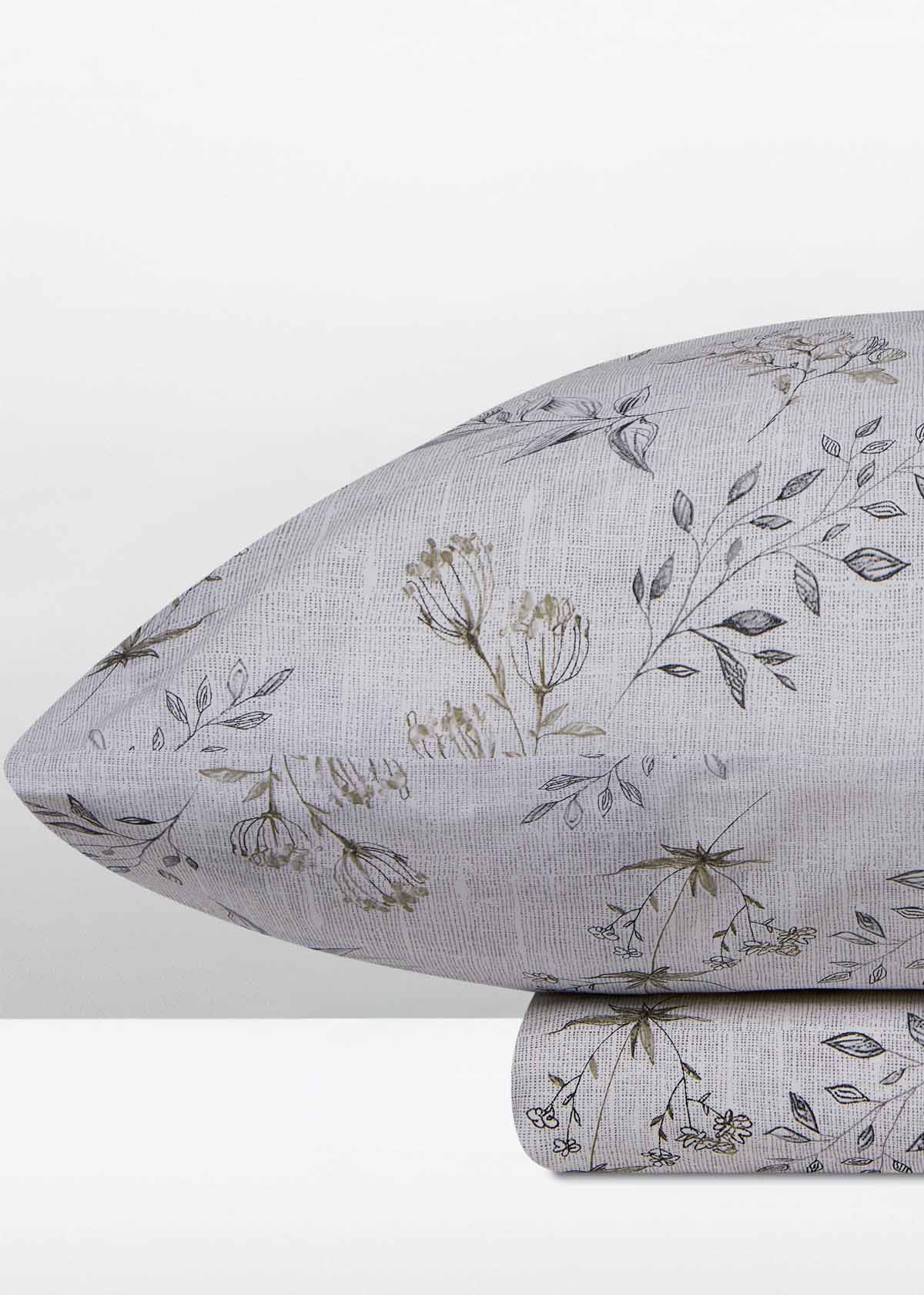 Σετ Παπλωματοθήκη ΑΙΓΑΙΟΝ Paradise Jasmine 100% Βαμβάκι 230X250 Jasmine-Beige