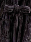 Ρόμπα Βελουτέ Ανάγλυφη Comfy ΑΙΓΑΙΟΝ L Anthracite