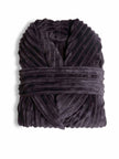 Ρόμπα Βελουτέ Ανάγλυφη Comfy ΑΙΓΑΙΟΝ L Anthracite