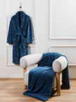 Ρόμπα Βελουτέ Ανάγλυφη Comfy ΑΙΓΑΙΟΝ L Spruce