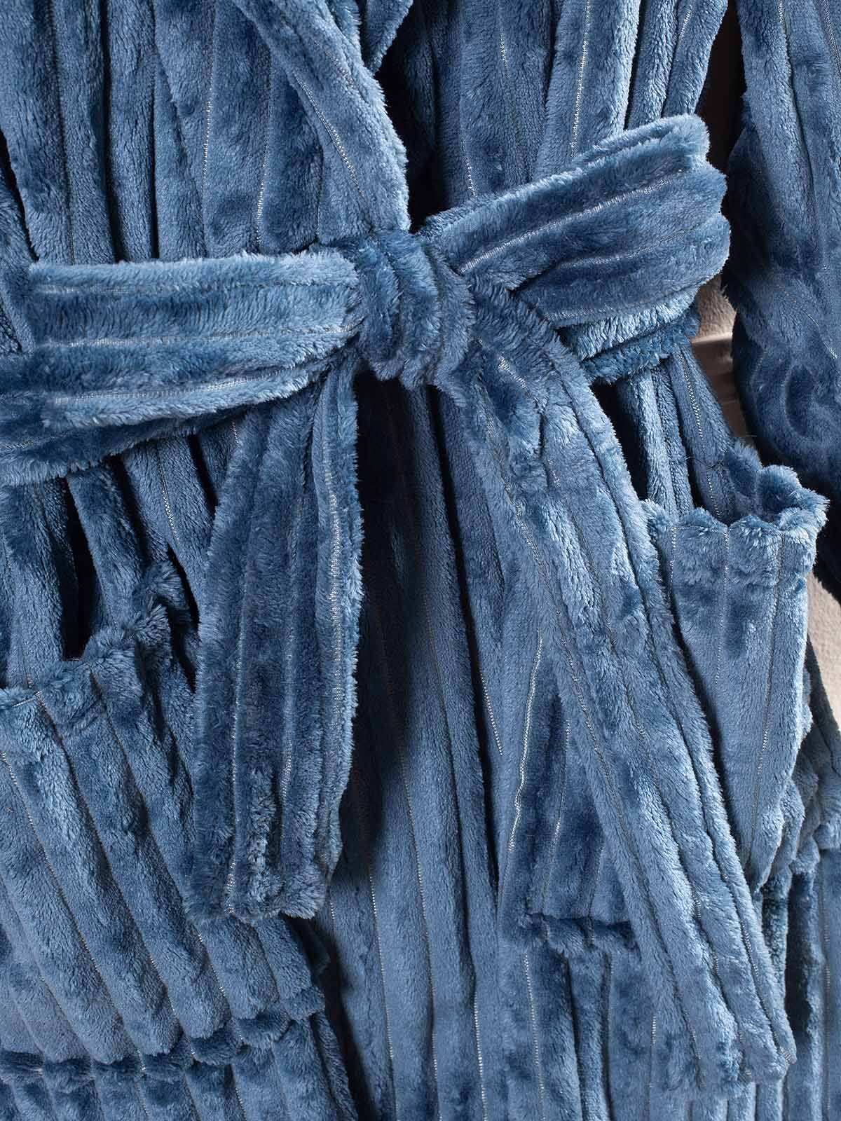 Ρόμπα Βελουτέ Ανάγλυφη Comfy ΑΙΓΑΙΟΝ L Spruce