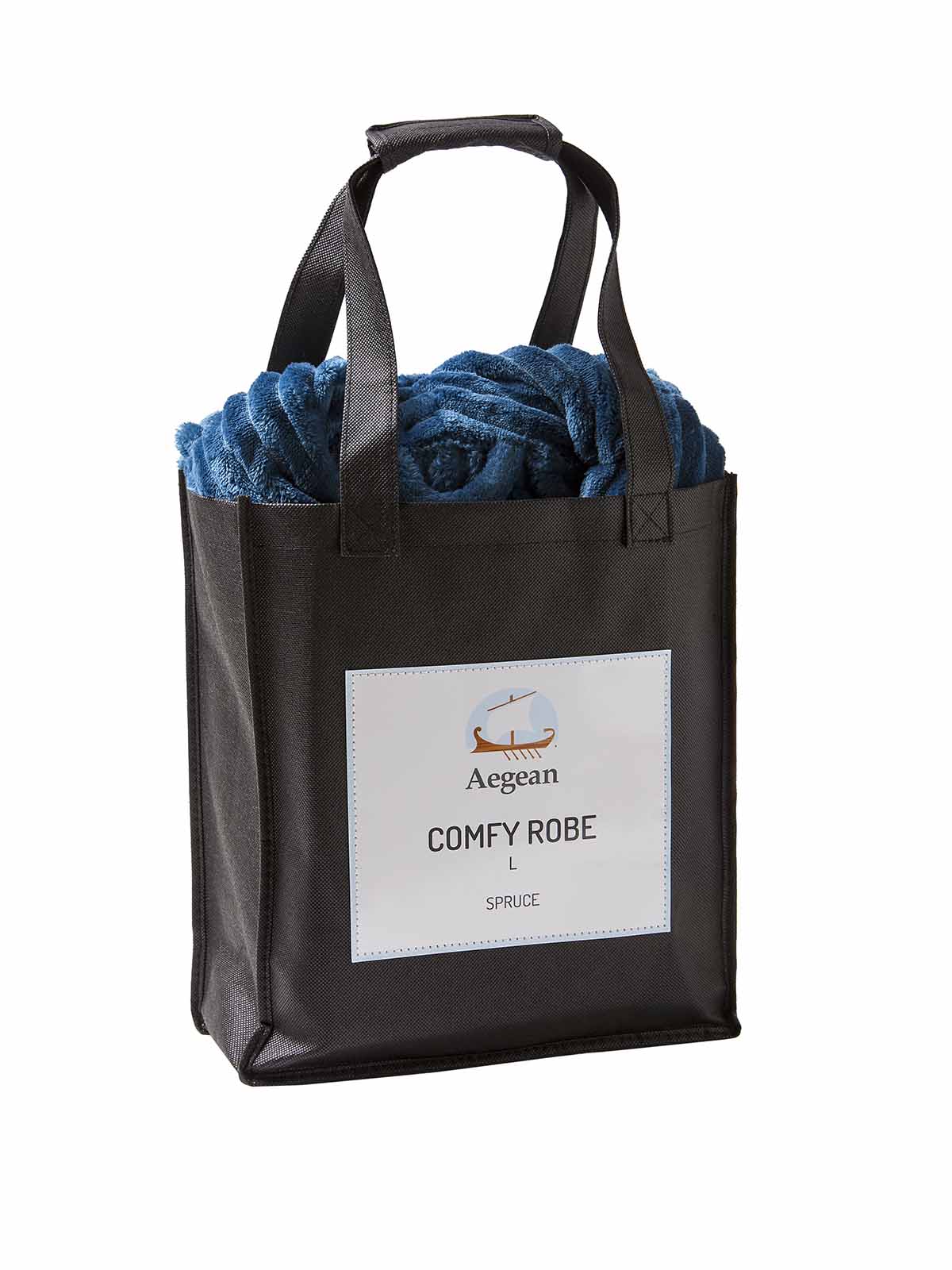 Ρόμπα Βελουτέ Ανάγλυφη Comfy ΑΙΓΑΙΟΝ L Spruce