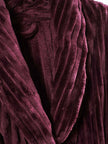 Ρόμπα Βελουτέ Ανάγλυφη Comfy ΑΙΓΑΙΟΝ L Bordeaux