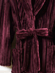 Ρόμπα Βελουτέ Ανάγλυφη Comfy ΑΙΓΑΙΟΝ L Bordeaux