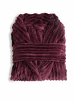 Ρόμπα Βελουτέ Ανάγλυφη Comfy ΑΙΓΑΙΟΝ L Bordeaux