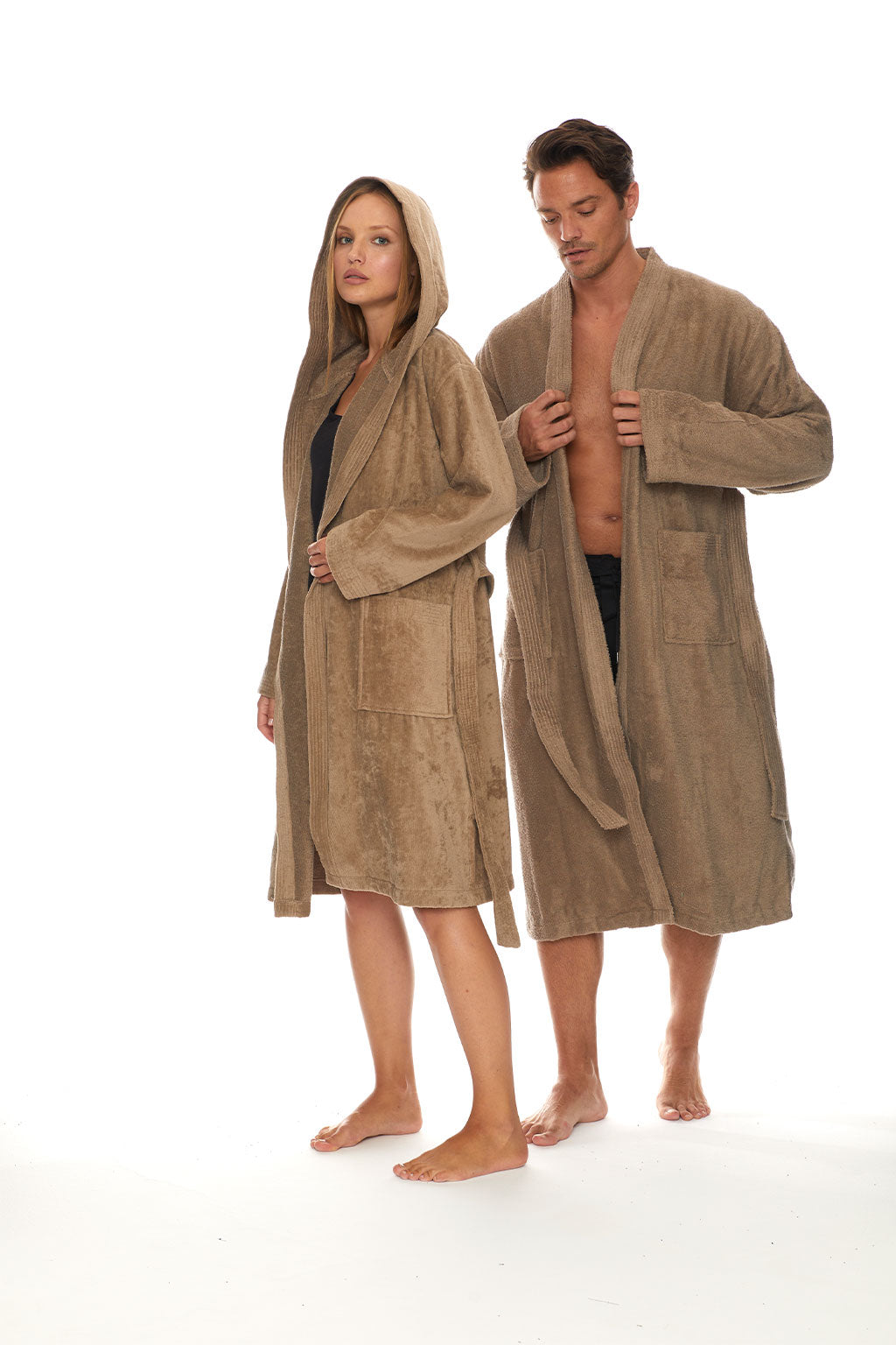 Homelovers Μπουρνούζι 350gsm XXL Light Brown