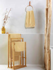 Σετ Πετσέτες Μπάνιου 3τμχ 440gsm 30X30+50X90+65X130 Yellow