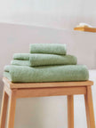 Σετ Πετσέτες Μπάνιου 3τμχ 440gsm 30X30+50X90+65X130 Spring Green