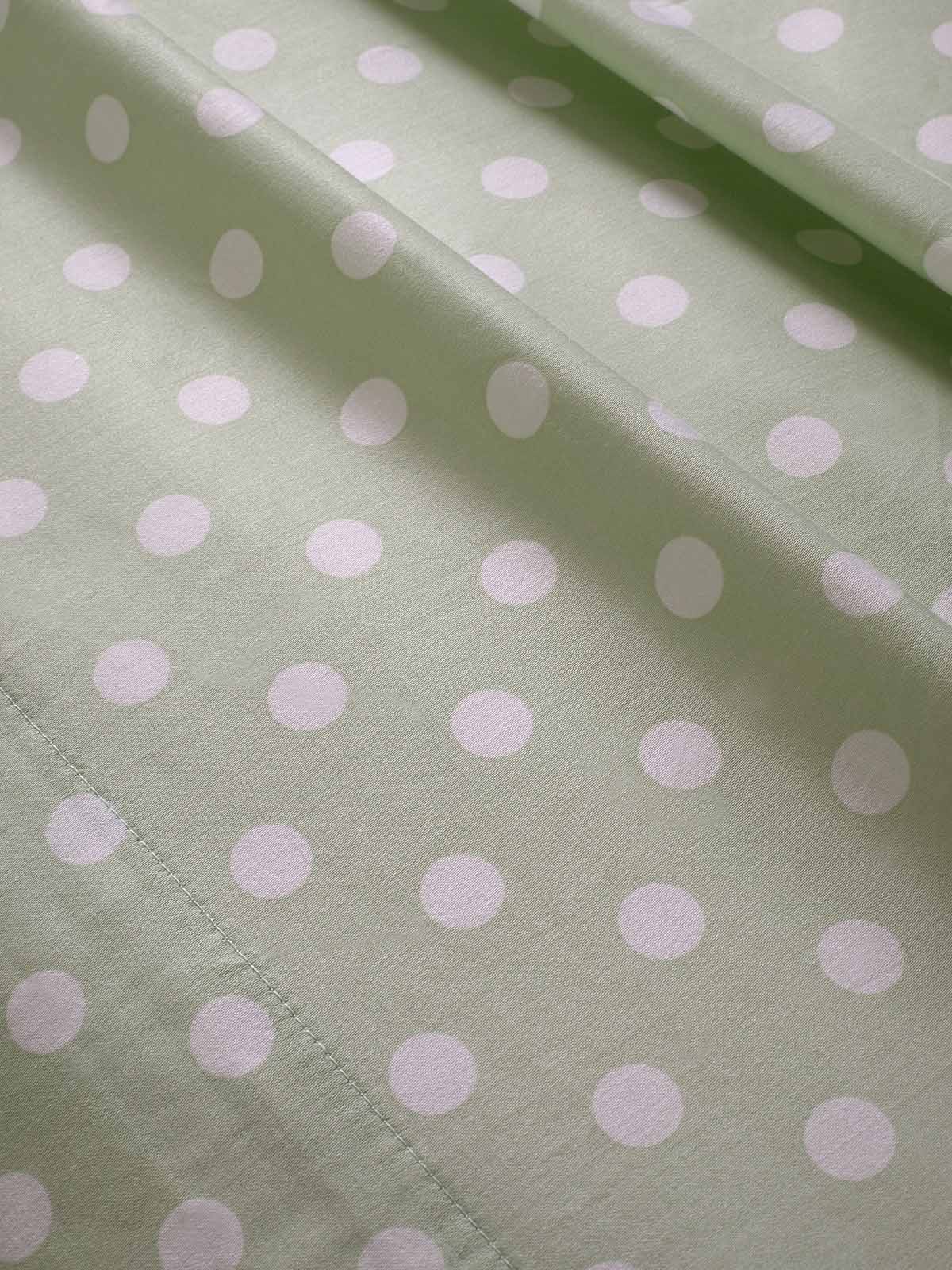 Σετ Σεντόνια Royal Sateen Signature Dots 240X260 Pistachio