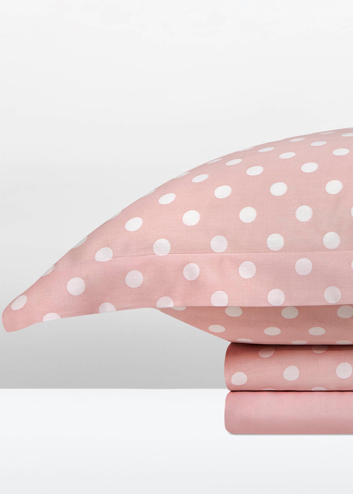Σετ Βαμβακερά Σεντόνια Royal Sateen Signature Dots 240X260 Pink
