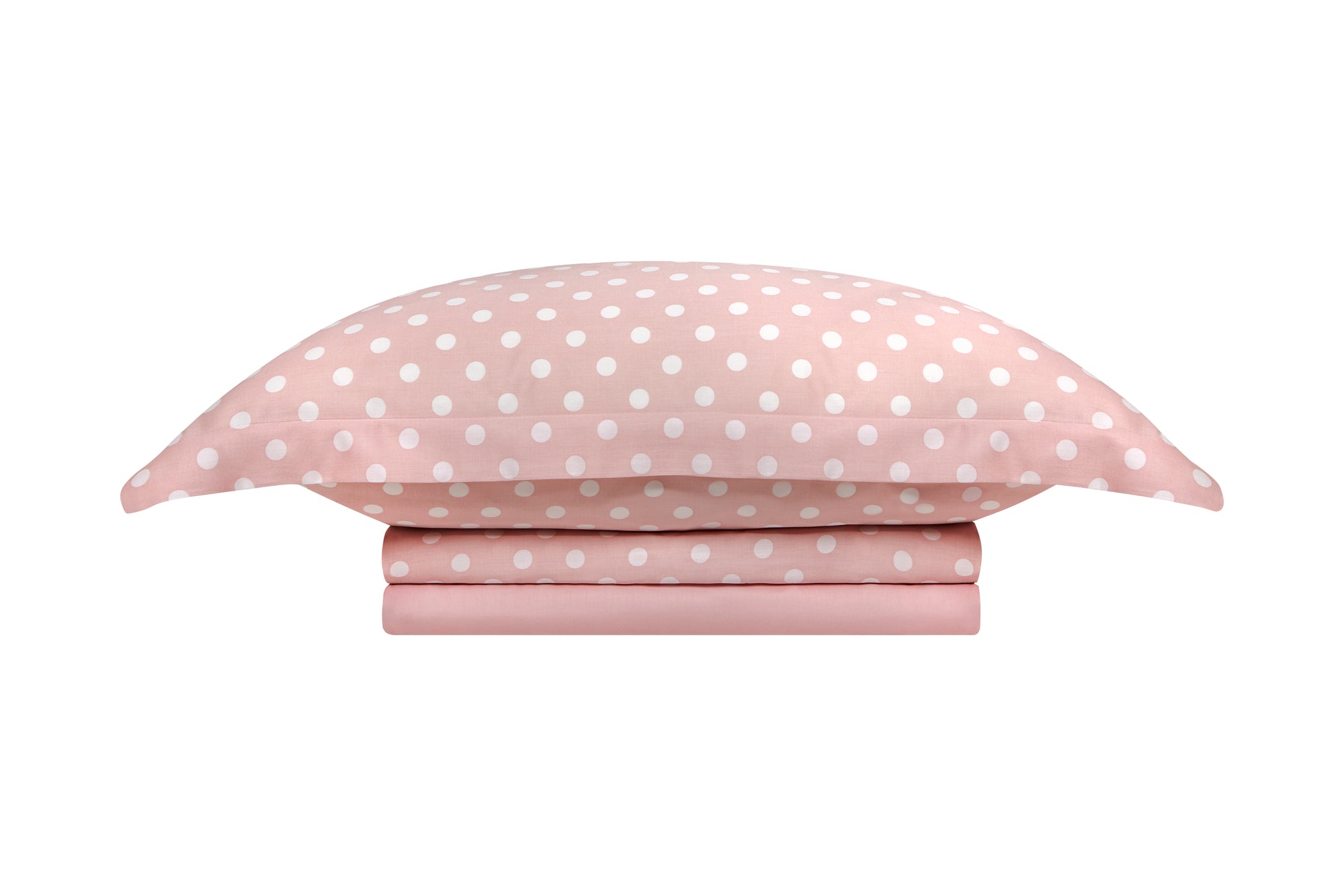 Σετ Βαμβακερά Σεντόνια Royal Sateen Signature Dots 240X260 Pink