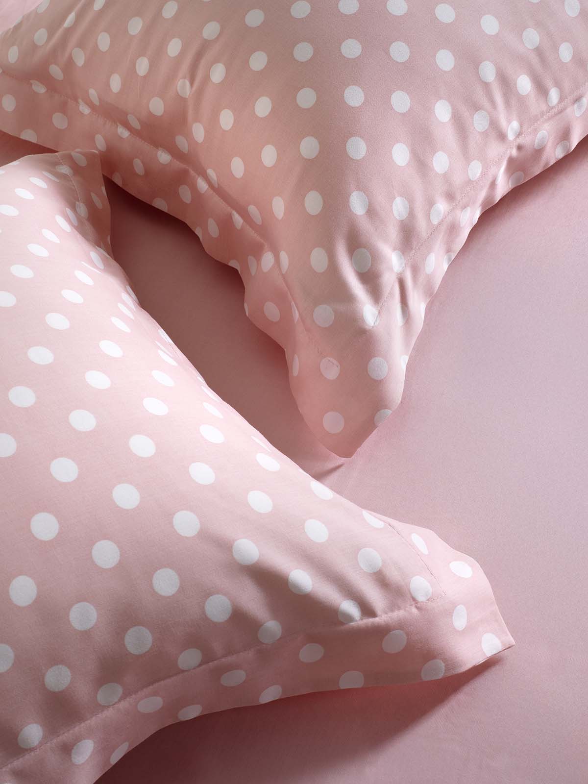 Σετ Σεντόνια Royal Sateen Signature Dots 240X260 Pink