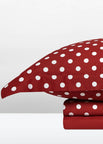 Σετ Σεντόνια Royal Sateen Signature Dots 240X260 Red