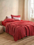 Σετ Σεντόνια Royal Sateen Signature Dots 240X260 Red