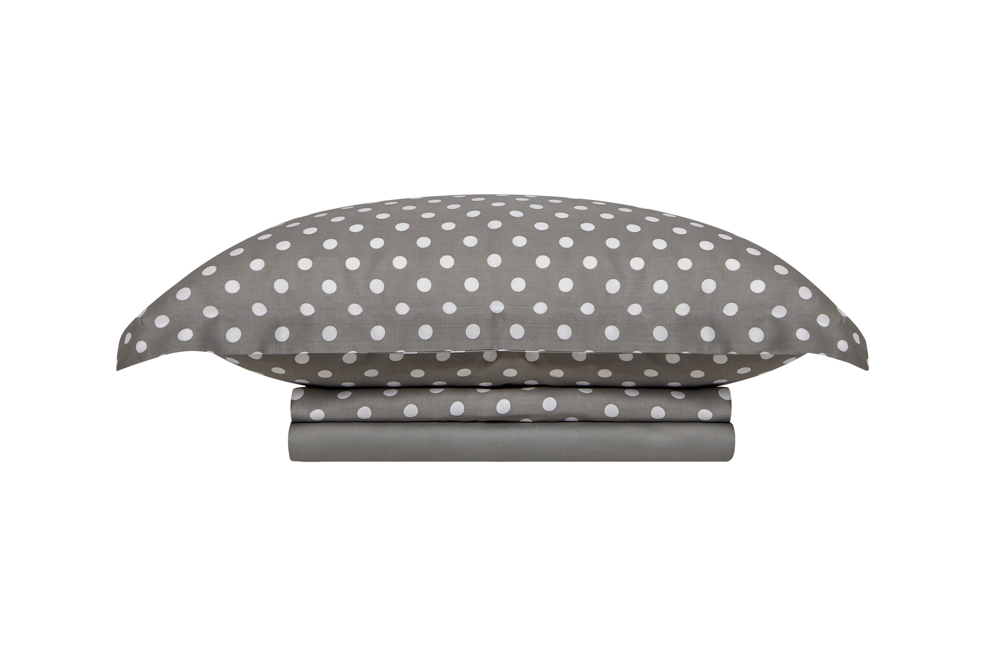 Σετ Βαμβακερά Σεντόνια Royal Sateen Signature Dots 240X260 Grey