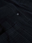 Poncho με Κουκούλα Αιγαίον Super Soft Muslin One size Black
