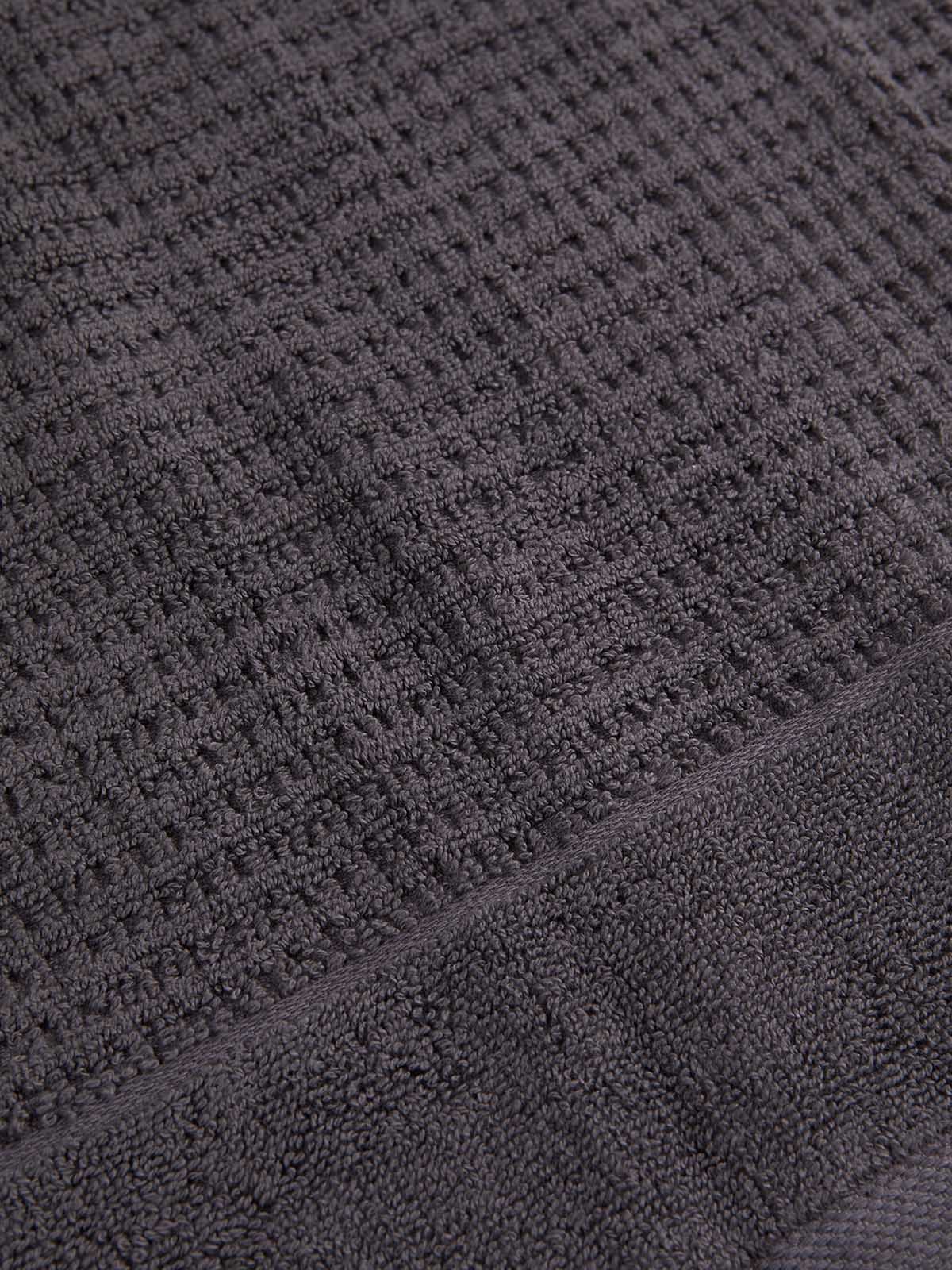Σετ Βαμβακερές Πετσέτες 3τμχ Αιγαίον Jacquard Waffle