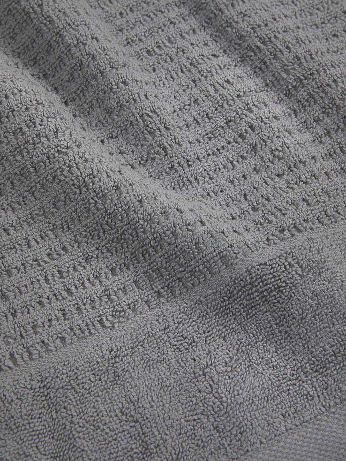 Σετ Βαμβακερές Πετσέτες 3τμχ Αιγαίον Jacquard Waffle
