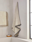Πετσέτα Μπάνιου Αιγαίον Natural Cotton 90×180 90X180 Black