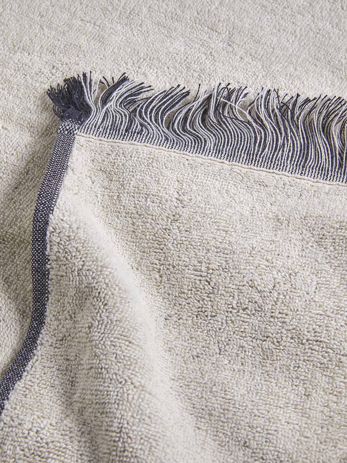 Πετσέτα Μπάνιου Αιγαίον Natural Cotton 90×180 90X180 Black