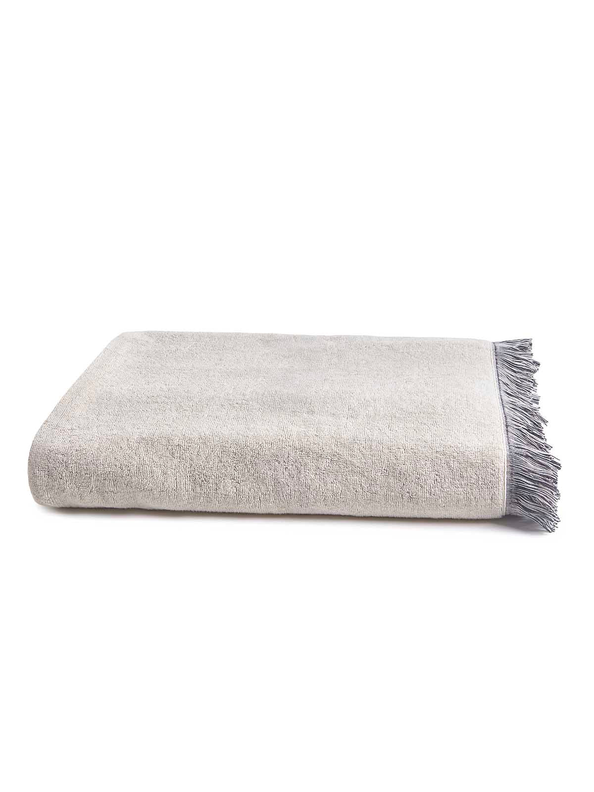 Πετσέτα Μπάνιου Αιγαίον Natural Cotton 90×180 90X180 Black