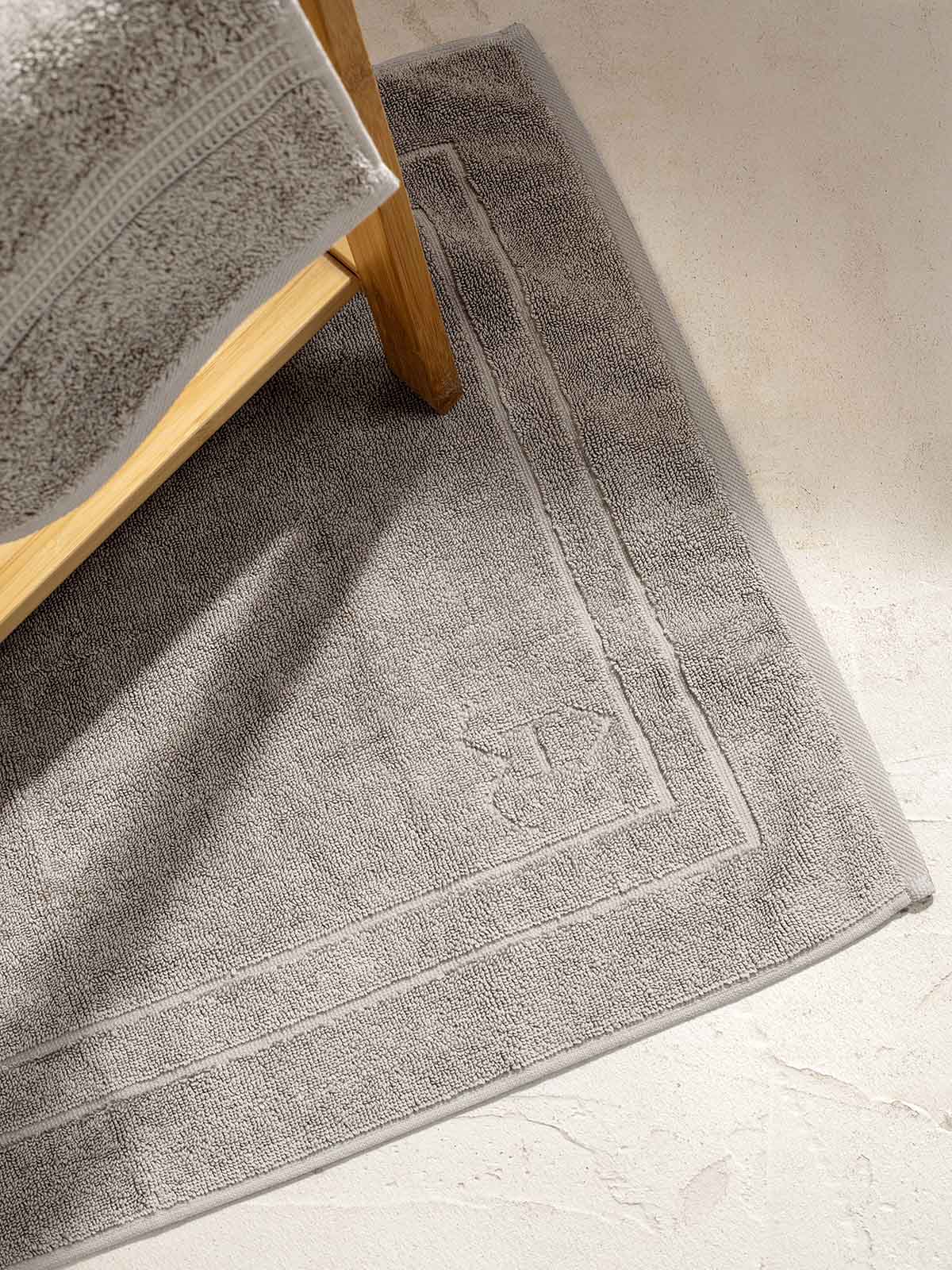 Πατάκια μπάνιου σετ 2τεμ. Homelovers Organic 50X70 Space Grey