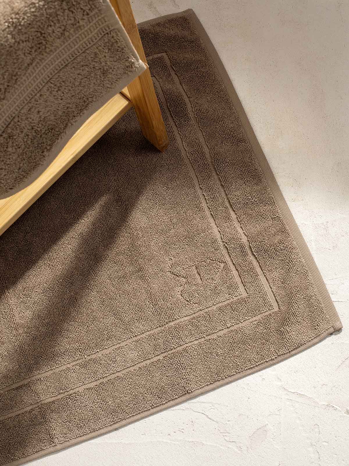 Πατάκια μπάνιου σετ 2τεμ. Homelovers Organic 50X70 Brown