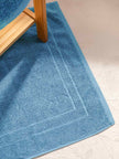 Πατάκια μπάνιου σετ 2τεμ. Homelovers Organic 50X70 Dusk Blue