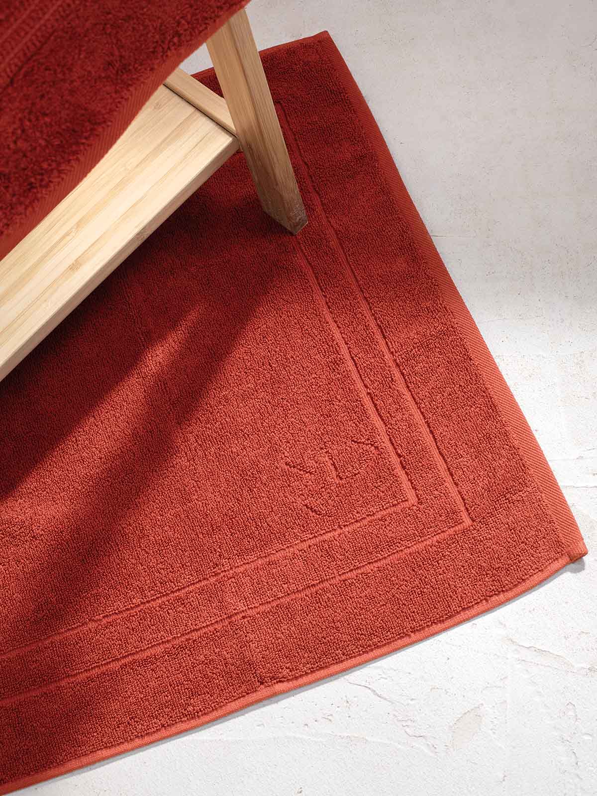 Πατάκια μπάνιου σετ 2τεμ. Homelovers Organic 50X70 Coral