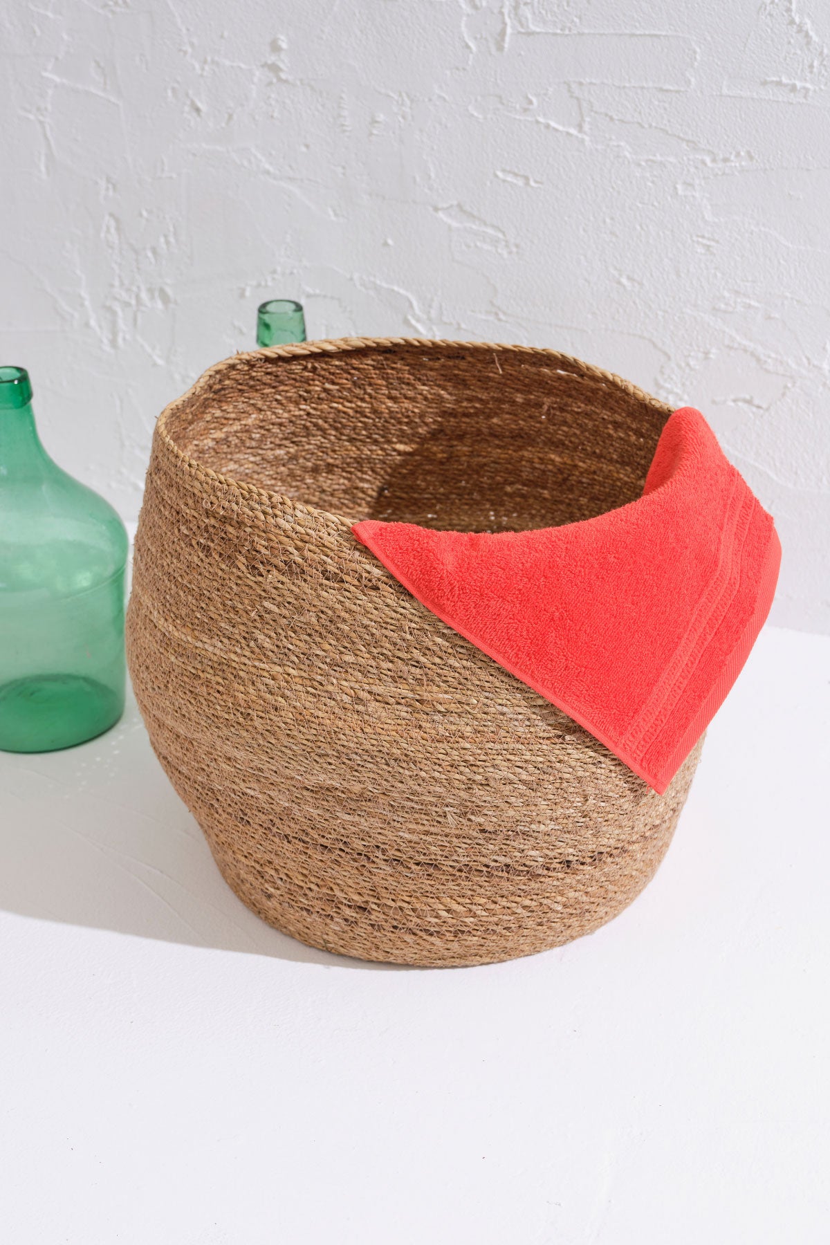Σετ 8 πετσέτες επισκεπτών Homelovers Organic 30X30 Coral