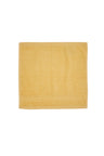 Σετ 8 πετσέτες επισκεπτών Homelovers Organic 30X30 Lemon Drop