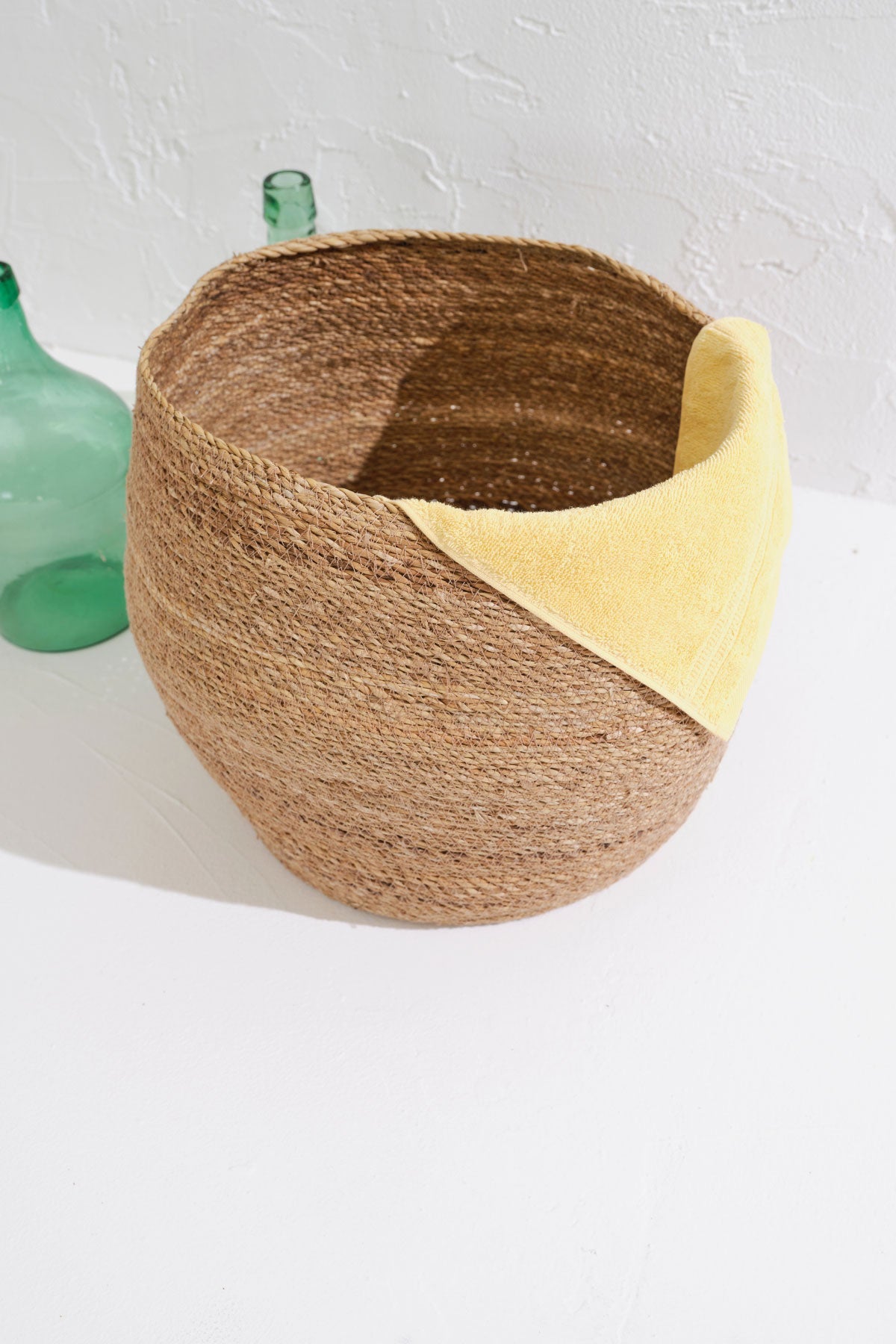 Σετ 8 πετσέτες επισκεπτών Homelovers Organic 30X30 Lemon Drop